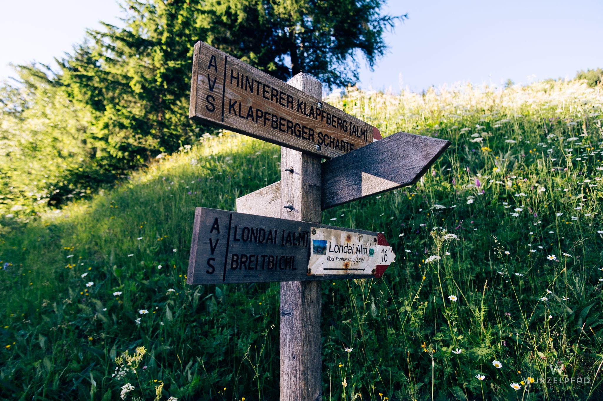 Auf geht's in Klapfbergtal